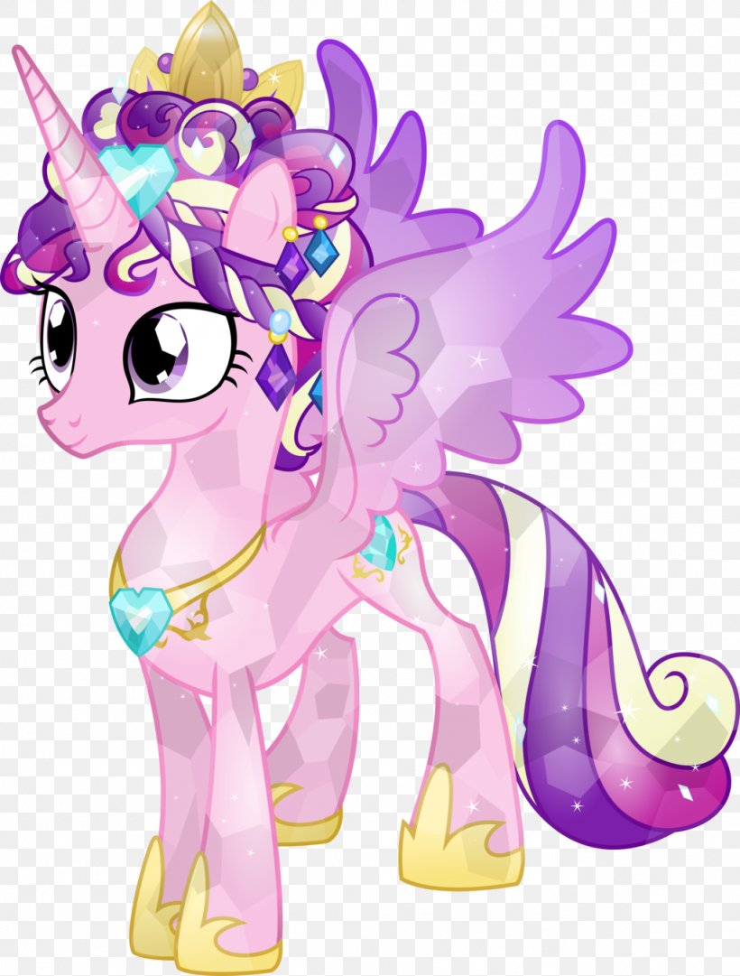 Princess Cadance Twilight Sparkle Pony Pinkie Pie Crystal, PNG, 1024x1351px, Watercolor, Cartoon, Flower, Frame, Heart Download Free