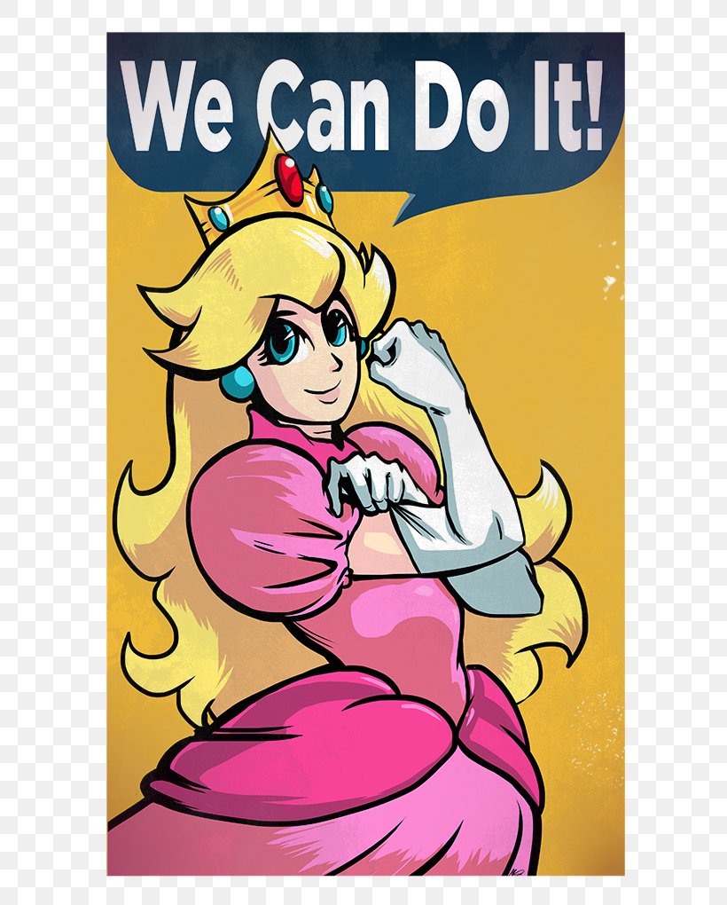 Super Princess Peach We Can Do It! Super Mario Bros., PNG, 660x1020px, Princess Peach, Area, Art, Cartoon, Comic Book Download Free