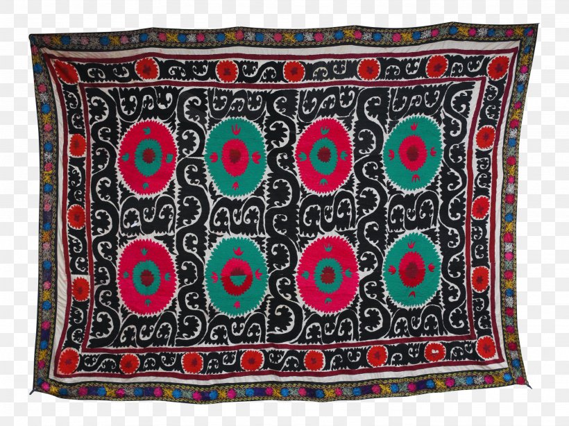 Textile Suzani Place Mats Silk Pattern, PNG, 2668x1998px, Textile, Bedding, Bedroom, Carpet, Cotton Download Free