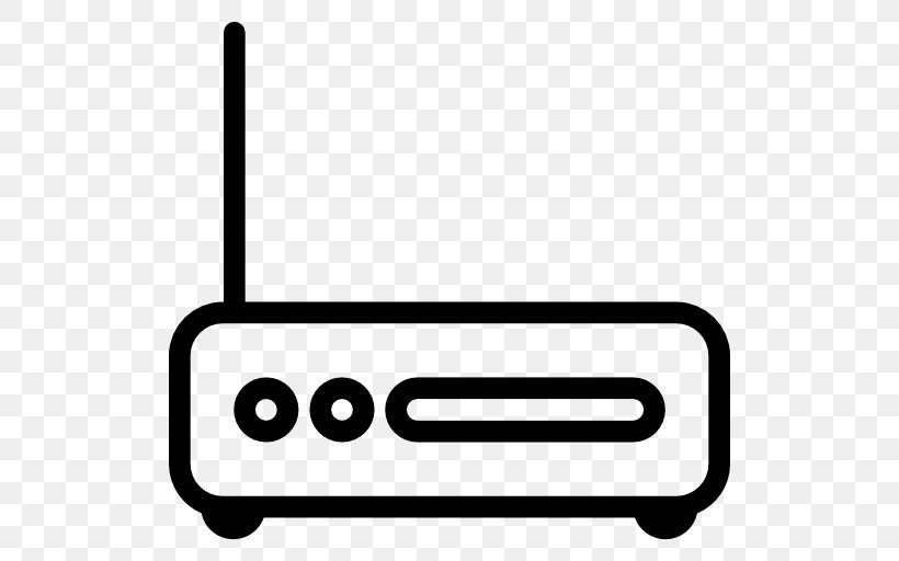 Wi-Fi Wireless Router, PNG, 512x512px, Wifi, Black And White, Computer Network, Internet, Router Download Free