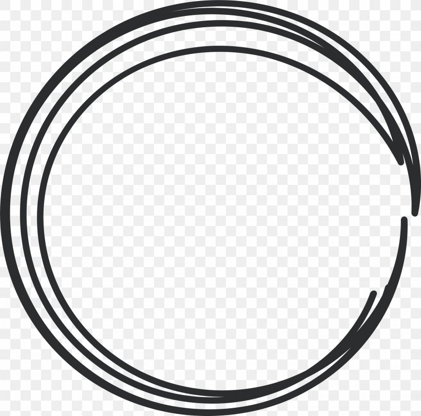Black And White Circle Rim Area Pattern, PNG, 2455x2426px, Black And White, Area, Bicycle Wheel, Black, Material Download Free