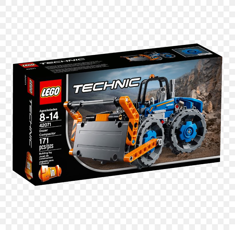 LEGO Technic Dozer Compactor Toy Amazon.com, PNG, 800x800px, Lego, Amazoncom, Educational Toys, Hardware, Lego Games Download Free