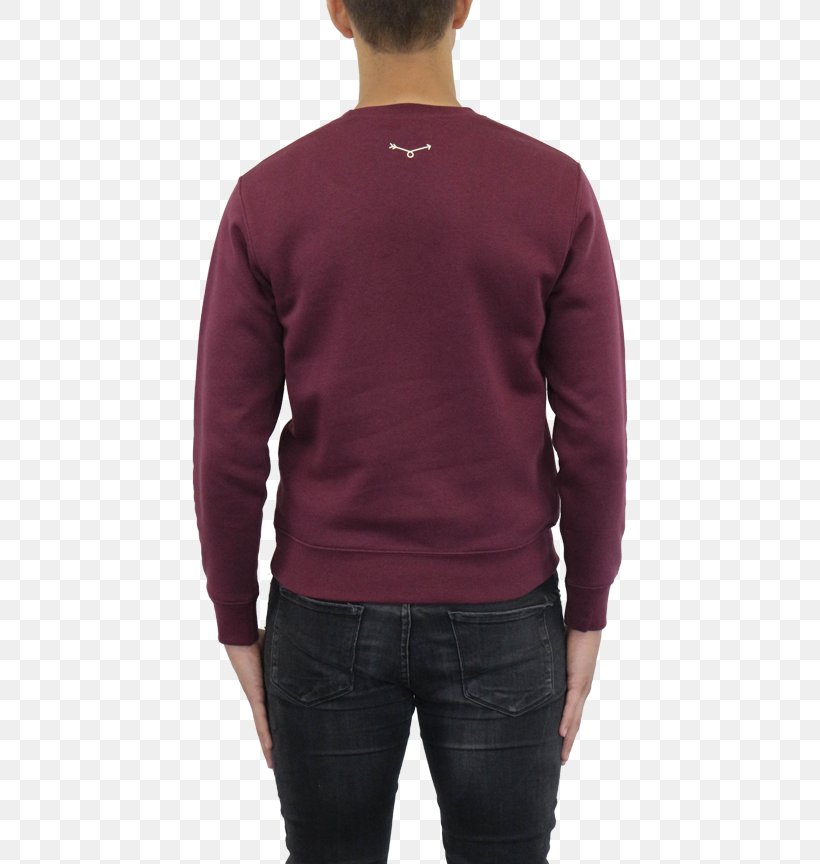Long-sleeved T-shirt Sweater Long-sleeved T-shirt Clothing, PNG, 576x864px, Sleeve, Burgundy, Clothing, Duvetyne, Jacket Download Free