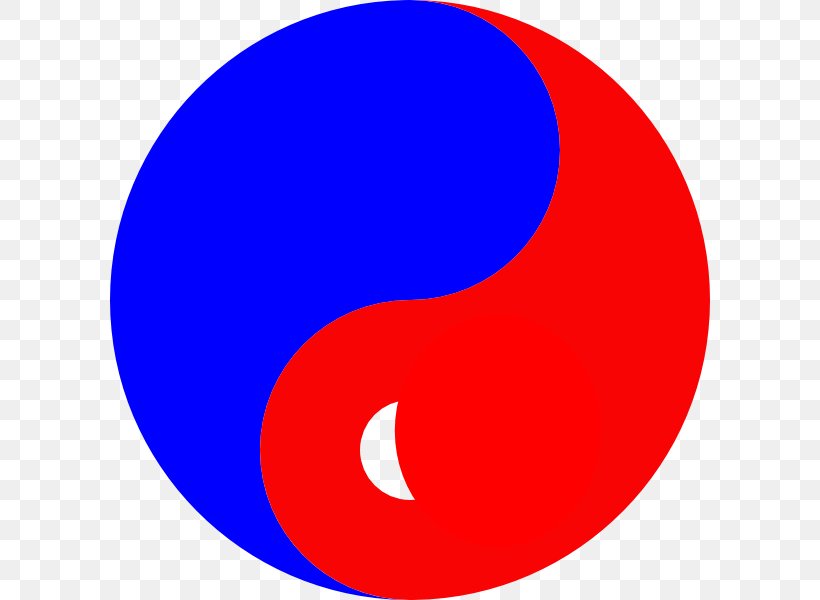 Yin And Yang Image Blue Clip Art Red, PNG, 600x600px, Yin And Yang, Blue, Color, Electric Blue, Logo Download Free
