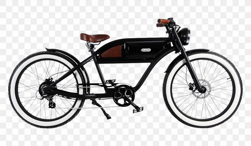 Electric Bicycle Greaser Motorcycle Electric Vehicle, PNG, 3781x2200px, Electric Bicycle, Automotive Exterior, Bicycle, Bicycle Accessory, Bicycle Drivetrain Part Download Free