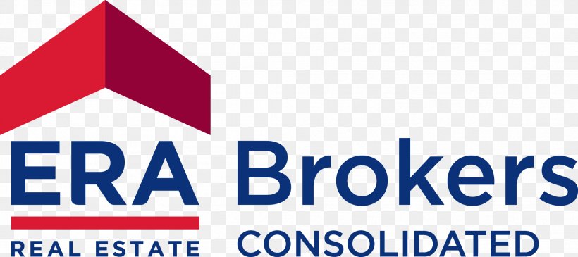 Logo ERA Real Estate ERA Brokers Consolidated Estate Agent, PNG, 2006x894px, Logo, Area, Brand, Broker, Brokerage Firm Download Free