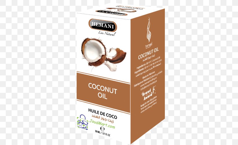 Coconut Oil Almond Oil Hemani Ginseng Oil Taramira Oil, PNG, 500x500px, Watercolor, Cartoon, Flower, Frame, Heart Download Free