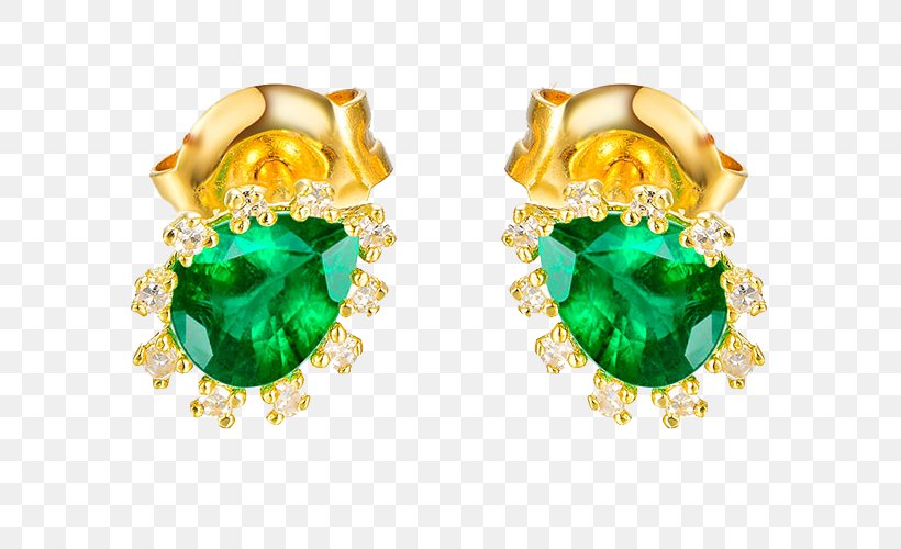 Emerald Earring Diamond Jewellery, PNG, 612x500px, Emerald, Body Jewelry, Body Piercing Jewellery, Designer, Diamond Download Free