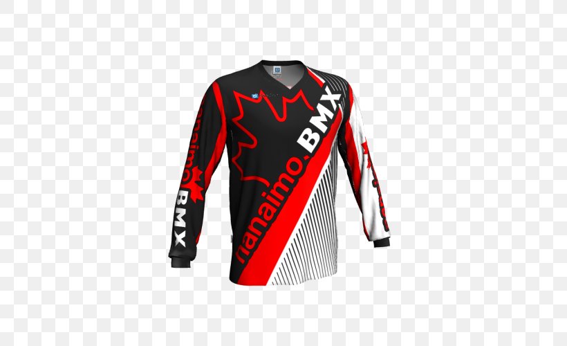 Jersey T-shirt BMX Racing Sleeve, PNG, 500x500px, Jersey, Active Shirt, Black, Bmx, Bmx Racing Download Free