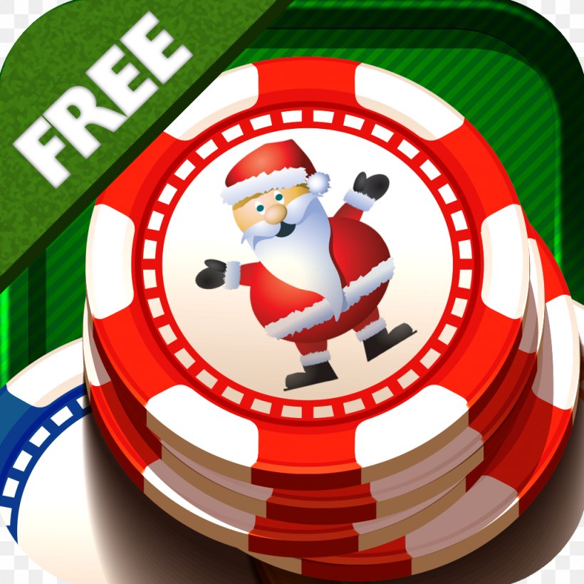 Santa Claus Christmas Ornament Gambling, PNG, 1024x1024px, Watercolor, Cartoon, Flower, Frame, Heart Download Free