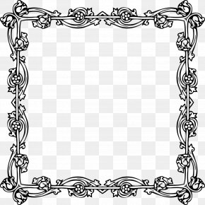 Victorian Picture Frames Victorian Era Borders And Frames Image, PNG ...