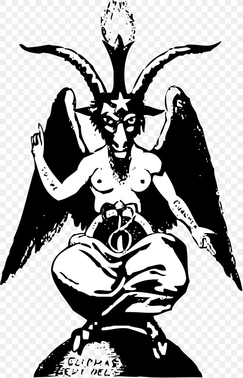 Baphomet Theistic Satanism Church Of Satan Symbol, PNG, 2000x3112px, Baphomet, Art, Artwork, Bird, Black And White Download Free