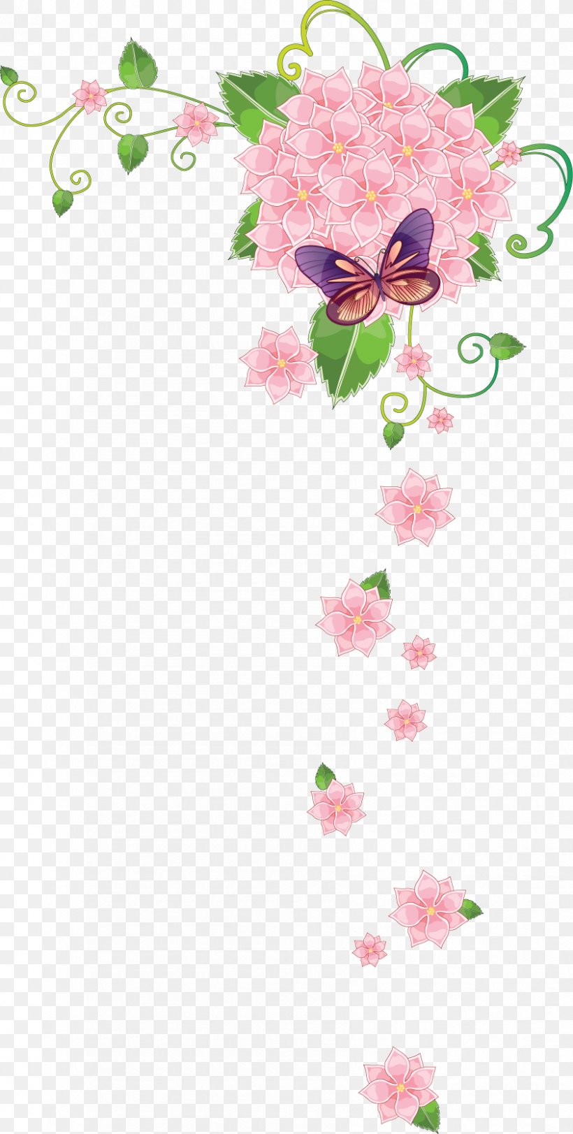 Borders And Frames Flower Stock Photography Clip Art, PNG, 842x1667px, Borders And Frames, Blossom, Flora, Floral Design, Floristry Download Free
