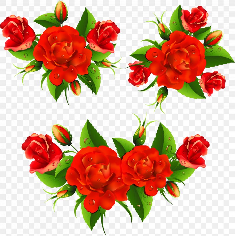 Flower Rose Red Clip Art, PNG, 4164x4199px, Flower, Artificial Flower, Color, Cut Flowers, Floral Design Download Free
