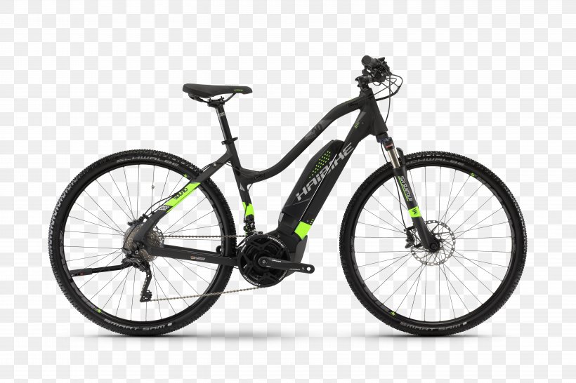 Haibike SDURO Trekking 6.0 (2018) Electric Bicycle Shimano Deore XT, PNG, 6000x4000px, Haibike, Automotive Exterior, Bicycle, Bicycle Accessory, Bicycle Drivetrain Part Download Free