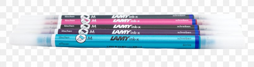 Ink Eraser Lamy Plastic Purple, PNG, 3000x798px, Ink Eraser, Cosmetics, Ink, Lamy, Plastic Download Free