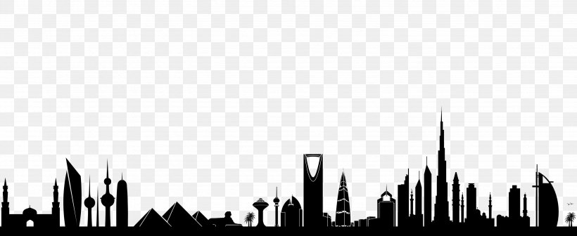 MENA Middle East North Africa Arab World Hitachi, PNG, 3088x1266px, Mena, Advertising, Arab World, Black And White, City Download Free