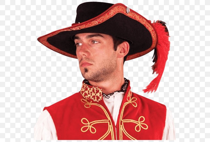 Tricorne Cavalier Hat Musketeer Renaissance, PNG, 555x555px, Tricorne, Cap, Cavalier Hat, Clothing, Costume Download Free