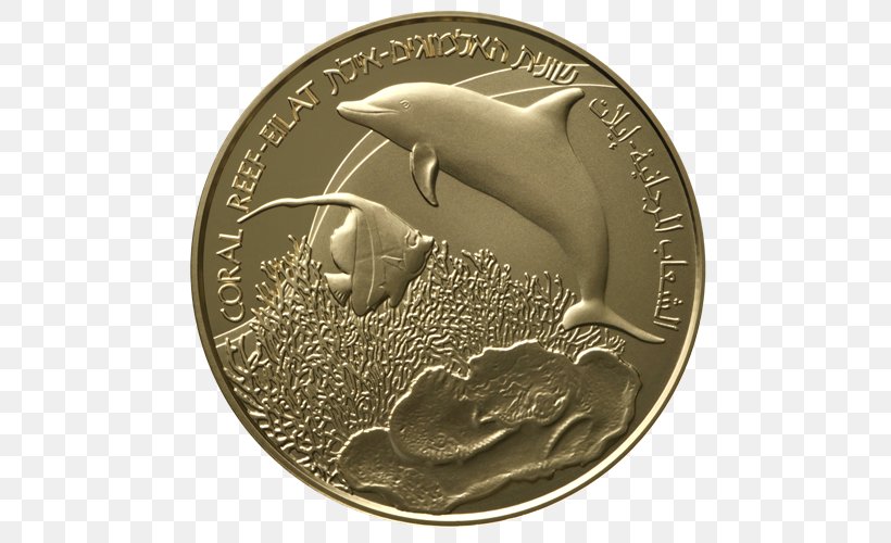 Coin Eilat Silver Medal Bank, PNG, 500x500px, Coin, Bank, Bank Of Israel, Coral Reef, Currency Download Free