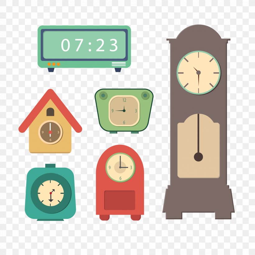 Digital Clock Euclidean Vector, PNG, 1667x1667px, Clock, Alarm Clock, Digital Clock, Vector Clock Download Free