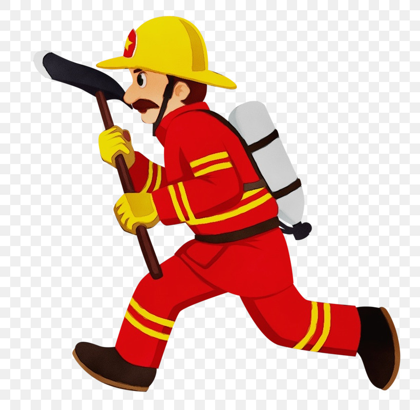 Firefighter, PNG, 752x800px, Watercolor, Animation, Cartoon, Comics, Drawing Download Free