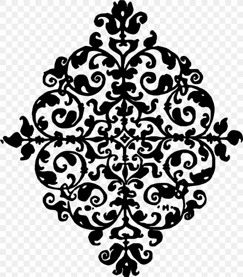 Ornament Clip Art Design Image, PNG, 877x1000px, Ornament, Art, Blackandwhite, Decorative Arts, Drawing Download Free
