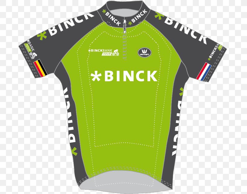 2017 Eneco Tour UCI World Tour BinckBank Sports Fan Jersey, PNG, 700x647px, Uci World Tour, Active Shirt, Brand, Clothing, Green Download Free