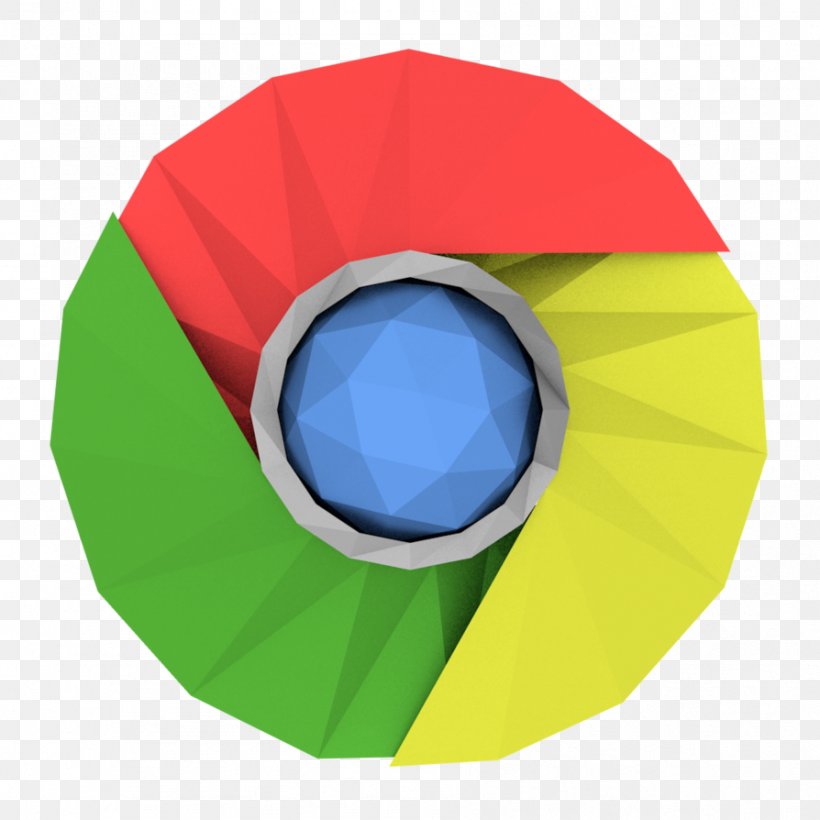 Low Poly Google Chrome, PNG, 894x894px, 3d Computer Graphics, Low Poly, Computer Software, Google Chrome, Photography Download Free