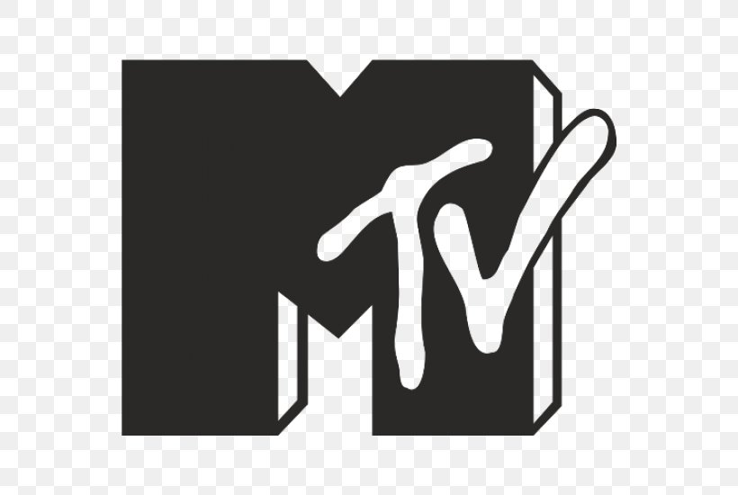 Vector Graphics MTV Clip Art Logo TV, PNG, 550x550px, Mtv, Area, Autocad Dxf, Black, Black And White Download Free