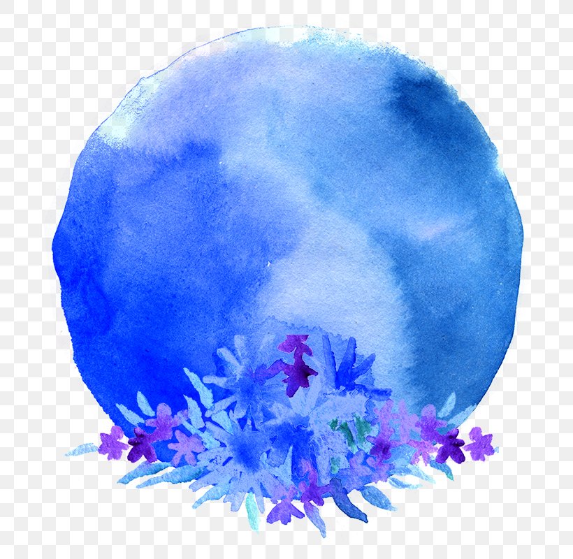 Watercolor Painting Ink Wash Painting, PNG, 800x800px, Watercolor Painting, Blue, Brush, Cobalt Blue, Color Download Free