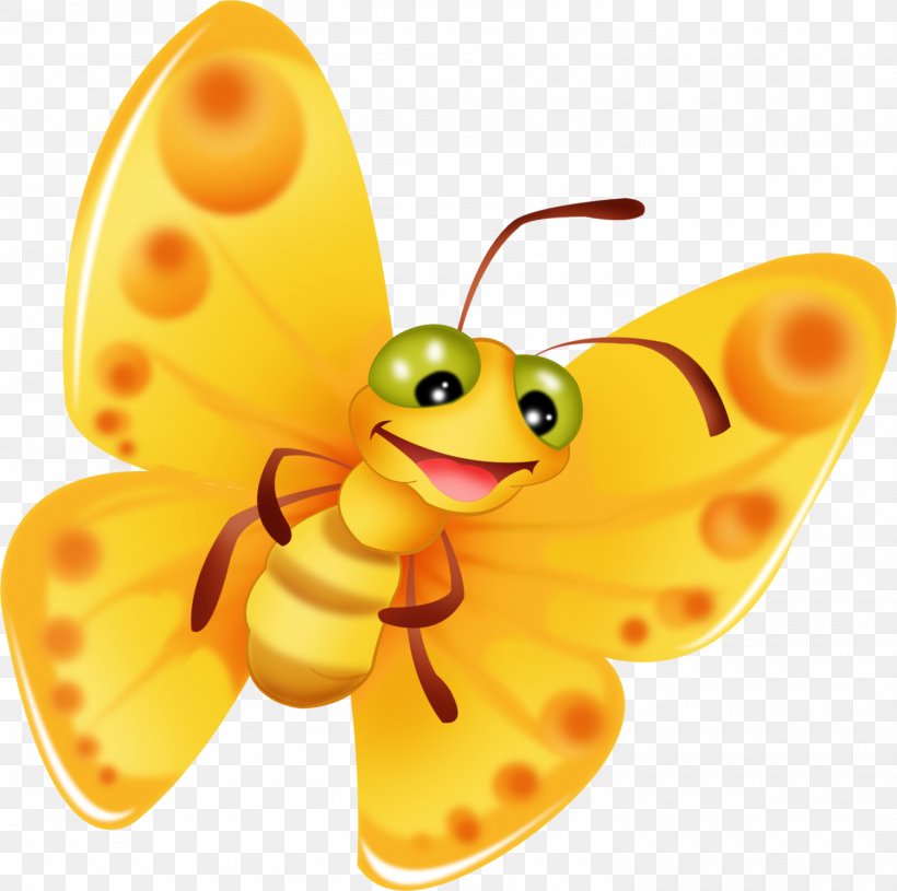 Butterfly Papillon Dog Cartoon Clip Art, PNG, 1500x1492px, Butterfly, Arthropod, Bee, Butterflies And Moths, Cartoon Download Free