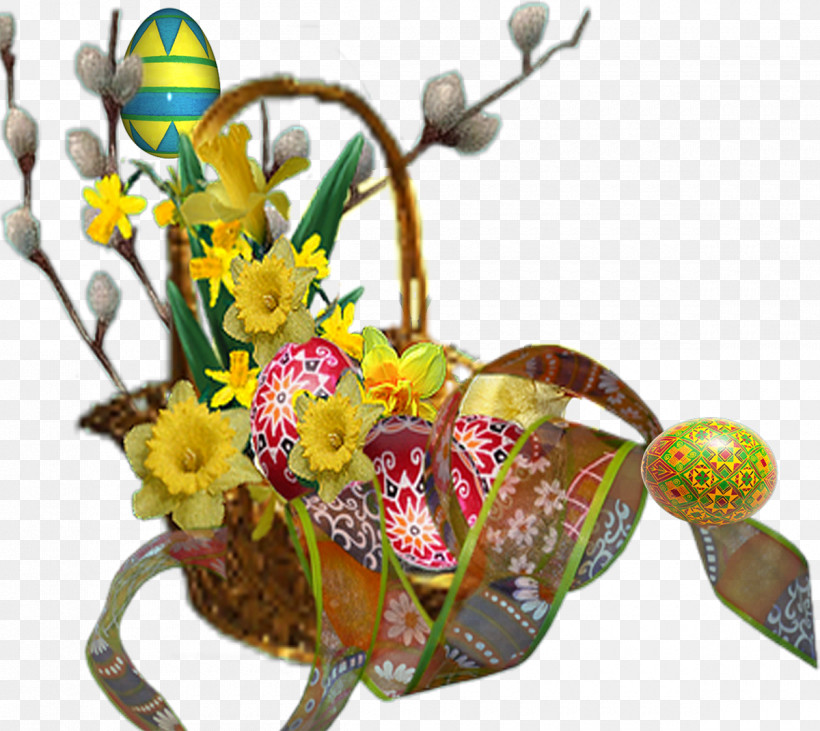 Floral Design, PNG, 1200x1071px, Cut Flowers, Basket, Easter, Easter Egg, Floral Design Download Free