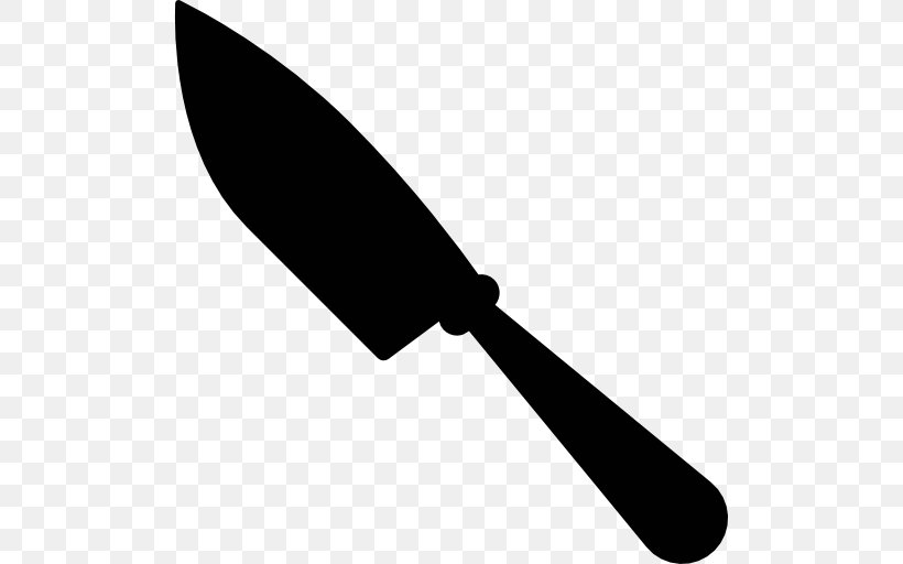 Knife Tool Cleaver Utility Knives Fork, PNG, 512x512px, Knife, Black And White, Butcher, Cleaver, Cold Weapon Download Free