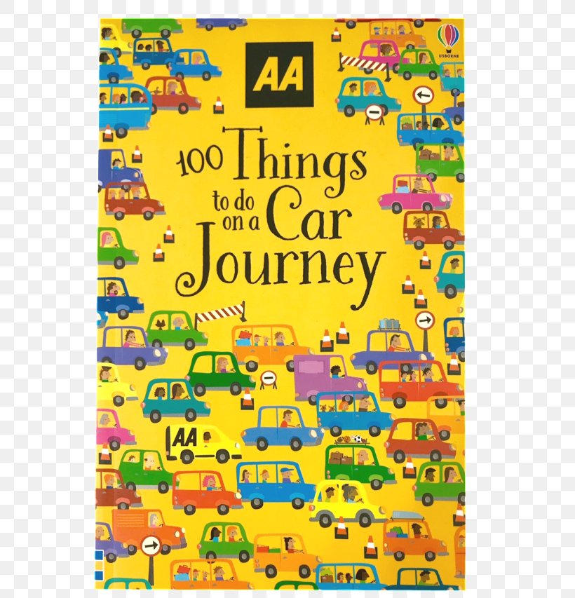 100 Things To Do On A Car Journey Road Trip Travel Book, PNG, 640x853px, Car, Area, Book, Child, Coloring Book Download Free