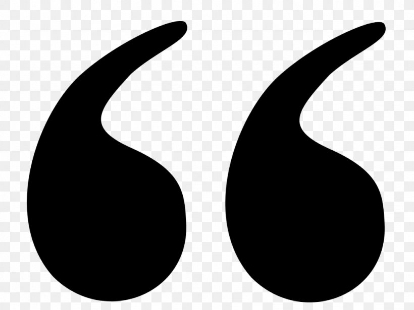 Quotation Marks In English Punctuation Comma, PNG, 1024x768px, Quotation Mark, Black And White, Citation, Comma, Crescent Download Free