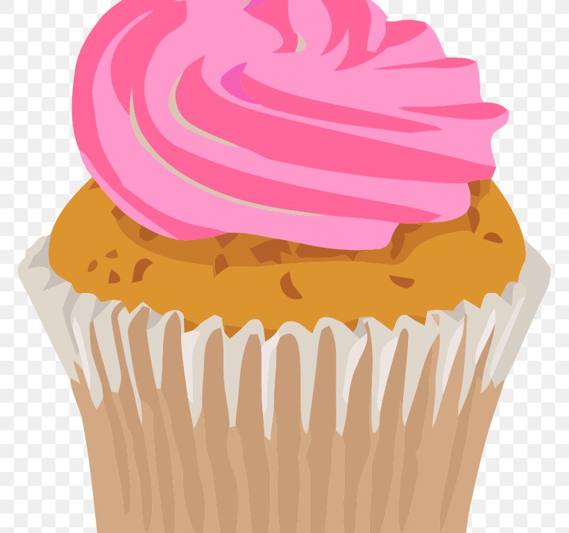 Cupcake Frosting & Icing Sprinkles Clip Art, PNG, 769x768px, Cupcake, Bake Sale, Baking, Baking Cup, Buttercream Download Free