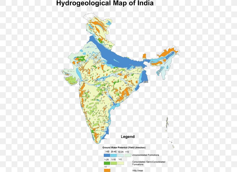 Groundwater Map Hydrogeology India, PNG, 427x597px, Groundwater, Aquifer, Area, Geography, Geologic Map Download Free