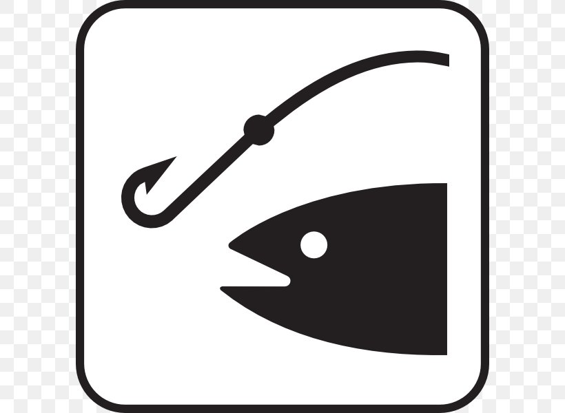 Fishing Rods Fishing Tackle Clip Art, PNG, 600x600px, Fishing, Area, Artwork, Black, Black And White Download Free