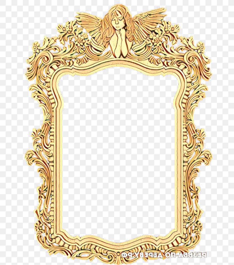 Picture Frame, PNG, 672x928px, Cartoon, Interior Design, Mirror, Picture Frame, Rectangle Download Free