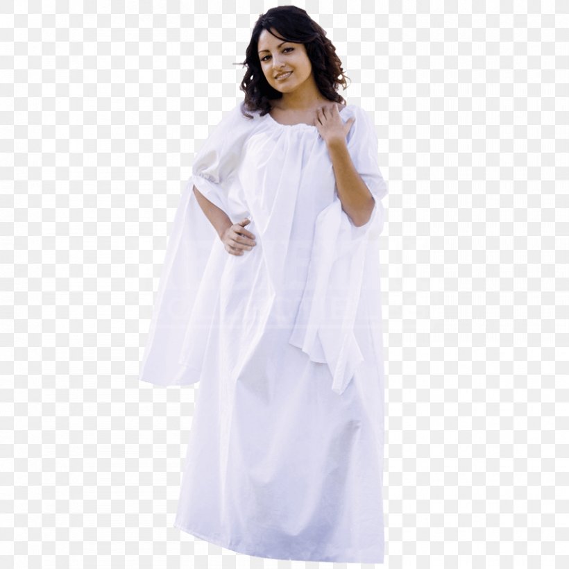 Robe Slip Sleeve Chemise English Medieval Clothing, PNG, 850x850px, Robe, Blouse, Braces, Chemise, Clothing Download Free