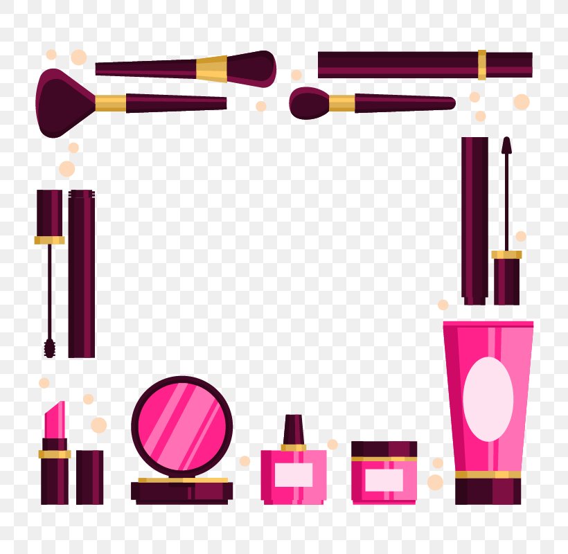Cosmetics Euclidean Vector Kitchen Utensil Icon, PNG, 800x800px, Cosmetics, Beauty, Brand, Brush, Eye Liner Download Free