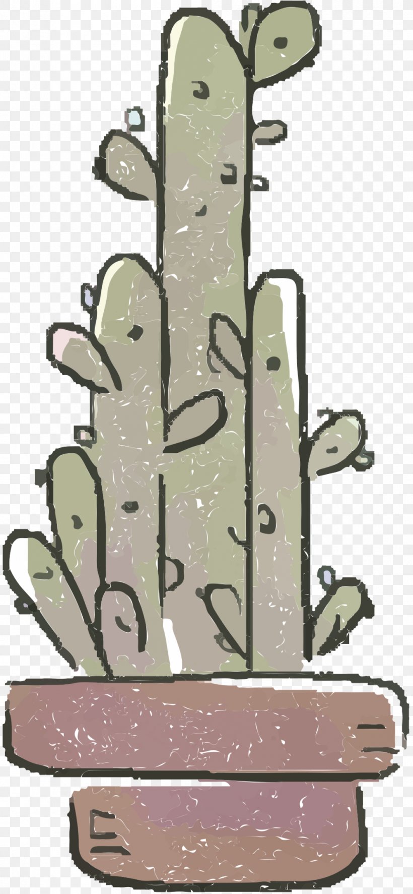 Illustration Cartoon Font, PNG, 995x2152px, Cartoon, Cactus, Caryophyllales, Plant, Saguaro Download Free