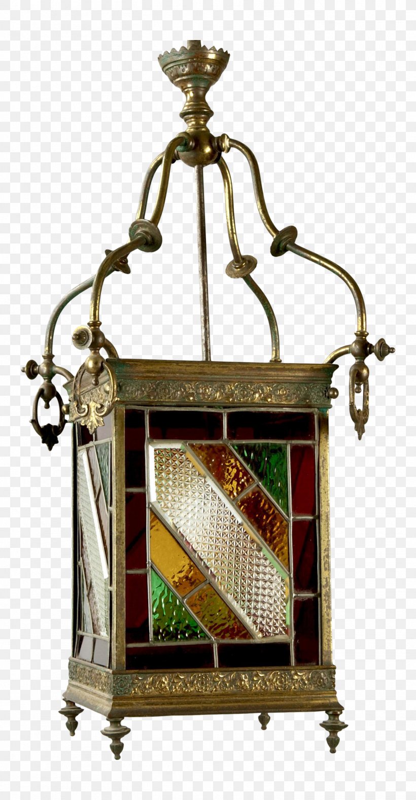 Light Fixture Window Stained Glass Lantern, PNG, 1464x2817px, Light Fixture, Brass, Electric Light, Glass, Lamp Download Free