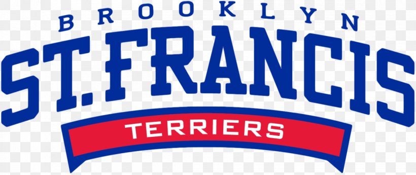 St. Francis College St Francis Brooklyn Terriers Men's Basketball St Francis Brooklyn Terriers Women's Basketball St. Francis Brooklyn Terriers Men's Soccer Battle Of Brooklyn, PNG, 1200x506px, St Francis College, Area, Banner, Blue, Brand Download Free