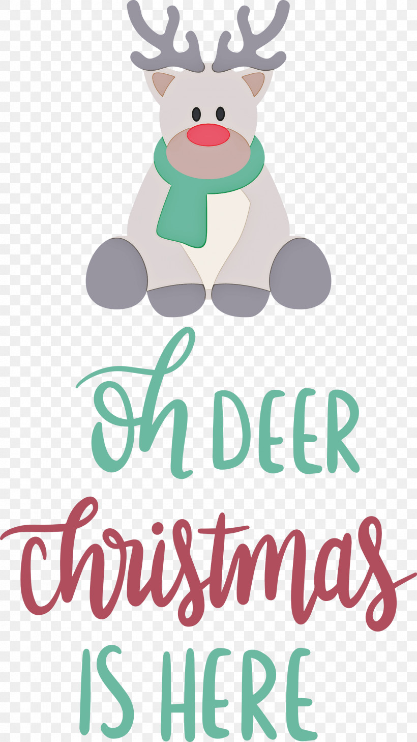 Christmas Deer Winter, PNG, 1687x3000px, Christmas, Cartoon, Character, Christmas Day, Christmas Ornament Download Free