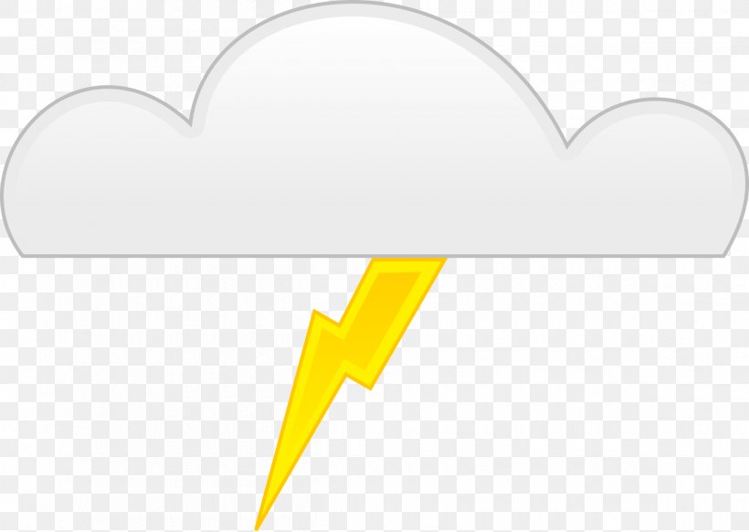 Cloud Lightning Thunder Clip Art, PNG, 2400x1706px, Cloud, Cartoon, Color, Heart, Lightning Download Free