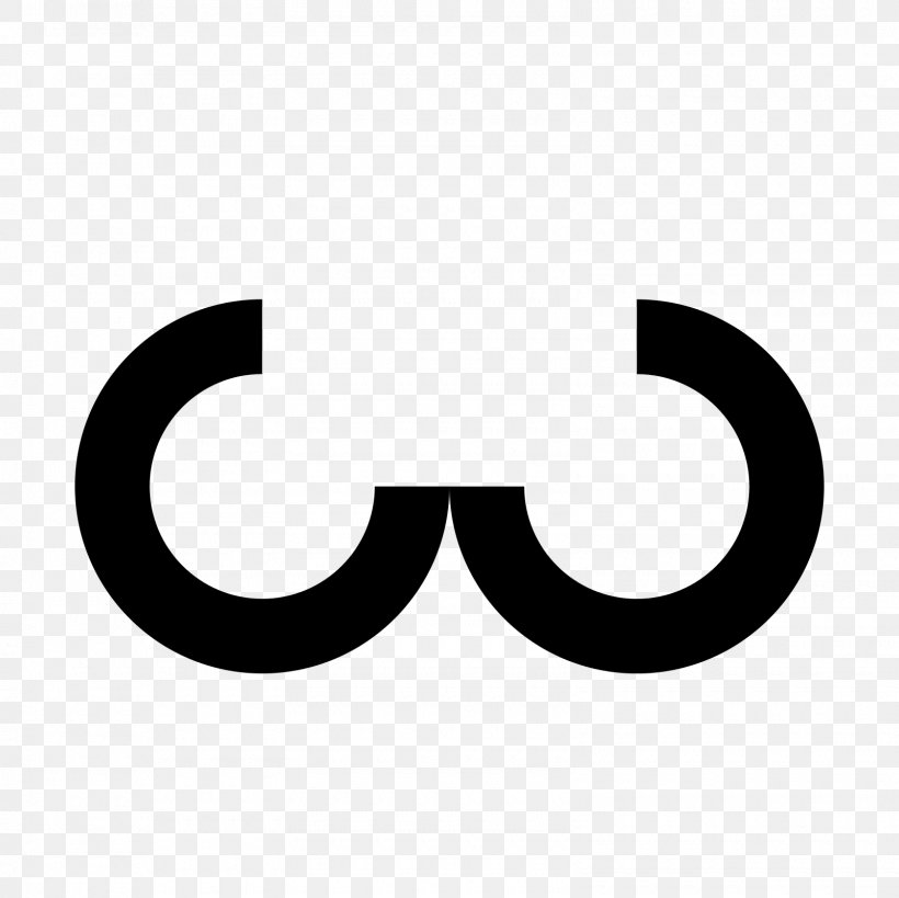 Dali's Mustache Computer Icons Font, PNG, 1600x1600px, Moustache, Area, Black And White, Brand, Computer Font Download Free