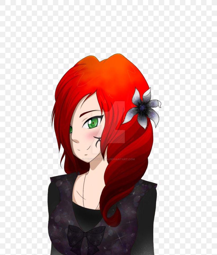 Hair Coloring Red Black Hair Brown Hair, PNG, 1024x1205px, Watercolor, Cartoon, Flower, Frame, Heart Download Free