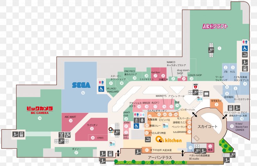 Abeno Cues Town Abeno Q's Mall Crocs Abeno Harukas Shop, PNG, 2000x1296px, Crocs, Area, Floor Plan, Media, Osaka Download Free