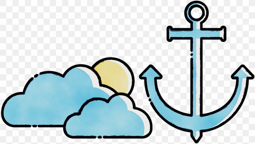 Anchor Ship Fan Art Cloud, PNG, 1280x726px, Watercolor, Anchor, Cloud, Fan Art, Paint Download Free